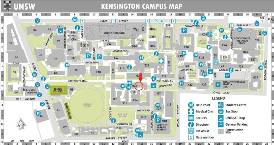 Unsw Map