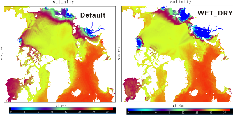 Sea surface salinity