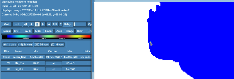 latent heat flux